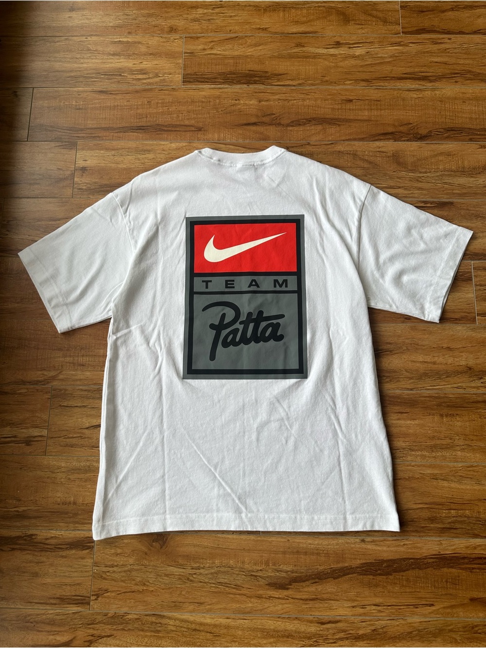 Nike & Patta White Logo Patch Short-Sleeve T-Shirt